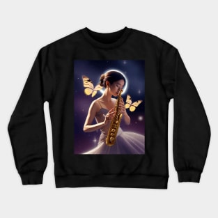 Harmony in the Celestial Skies Crewneck Sweatshirt